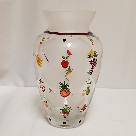 Lenox Fruits Splendor Vase - Picture 1 of 8
